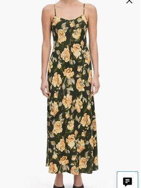 Favorite Daughter Golden Flowered The Favorite Floral Maxi Dress